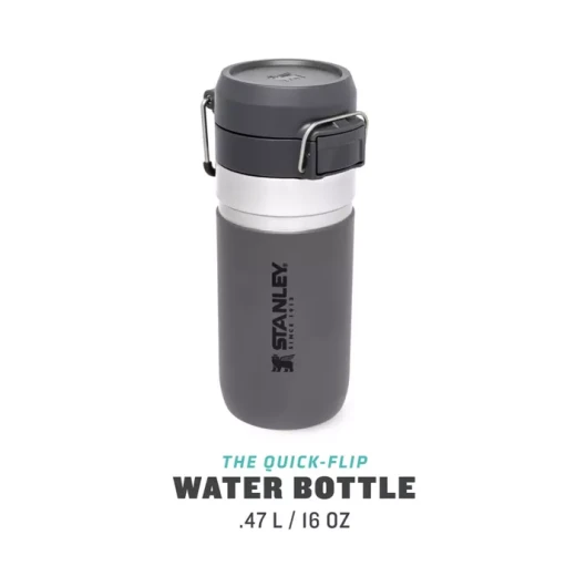 Stanley The Quick-Flip Water Bottle .47L / 16oz Charcoal color - Stanley - Image 2