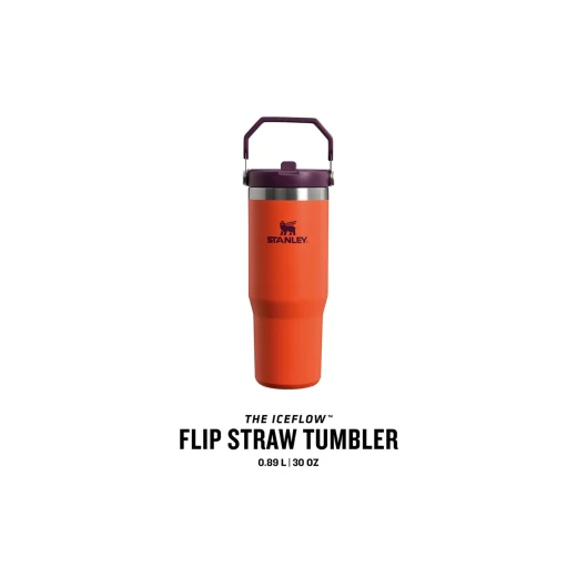 Stanley The IceFlow Flip Straw Tumbler 890 ml Tigerlily Plum - Stanley - Image 4
