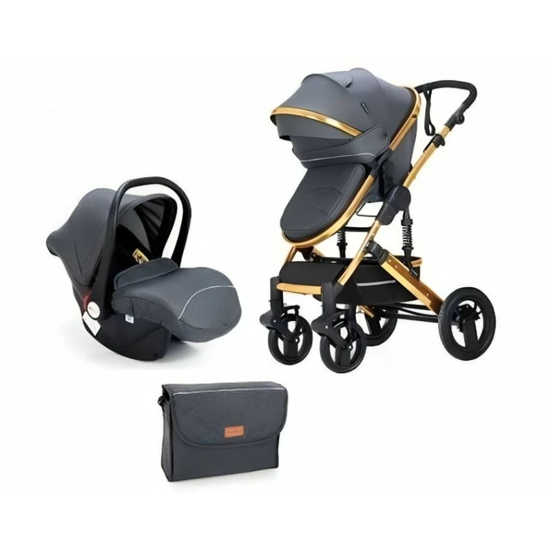 Toddlin Baby Stroller, Car seat and Bag 3 in 1