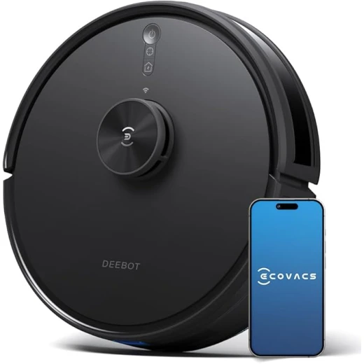 من ايكوفاس مكنسة كهربائية روبوتية Y1 PRO 2 في 1، إطلاق جديد في عام 2024، شفط قوي 6500 باسكال، بطارية 5200 مللي أمبير، تغطي مساحة تزيد عن 3500 قدم مربع بشحنة واحدة، تقنية ملاحة متقدمة ورسم خرائط حقيقي - ايكوفاكس - Image 9