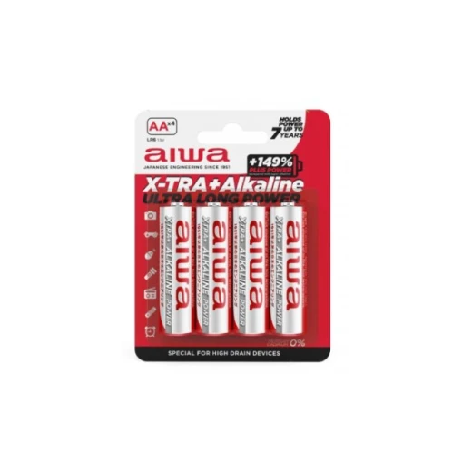 Aiwa Alkaline battery AA 4 pcs Aiwa Alkaline battery AA 4 pcs