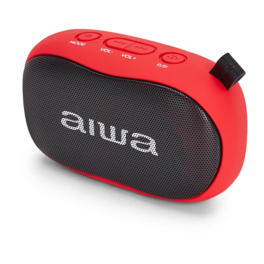 Aiwa BS-110RD Portable Bluetooth speaker in red - Aiwa - Image 4