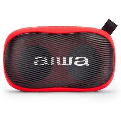 Aiwa BS-110RD Portable Bluetooth speaker in red - Aiwa - Image 3