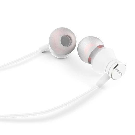 Aiwa Wired Earphones White - Aiwa - Image 3