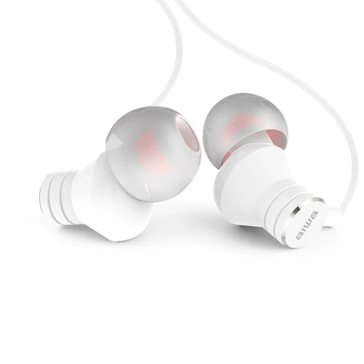 Aiwa Wired Earphones White - Aiwa - Image 4