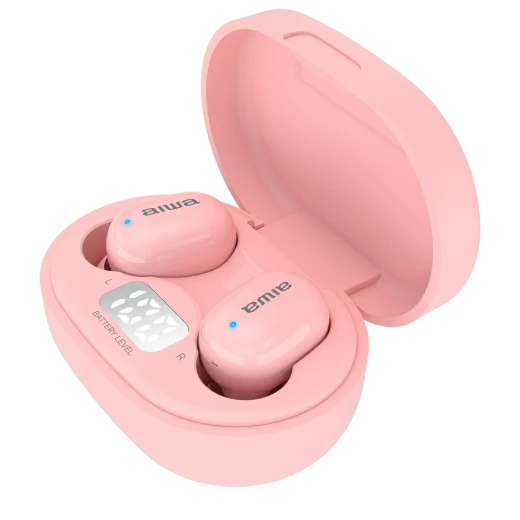 Aiwa Ebtw-150Bk True Wireless Earbuds pink - Aiwa - Image 3