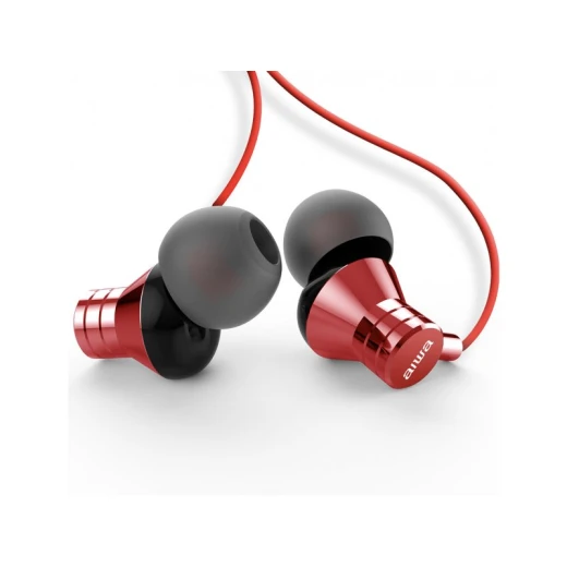 Aiwa Wired Earphones Red - Aiwa - Image 3