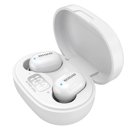 Aiwa Ebtw-150Bk True Wireless Earbuds white - Aiwa - Image 3