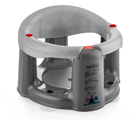 Babyjem Baby Bathing & Feeding Seat, Grey color Product Dimensions: 33 x 26 x 32 cm Babyjem Baby Bathing & Feeding Seat, Grey color Product Dimensions: 33 x 26 x 32 cm