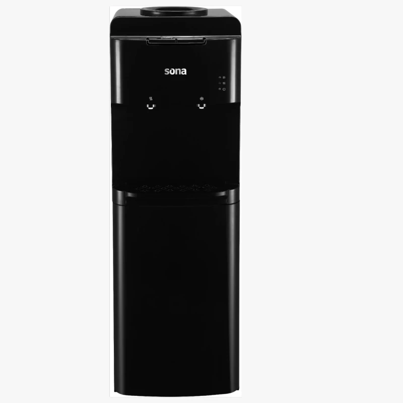 Sona Water Dispenser 2 Faucets With Safety Child Lock Black - Sona