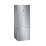 Refrigerator SIEMENS KG56NLT30U Bottom Mount Glass door 70cm 505lt Titanium