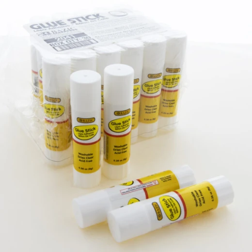 Bazic Glue Stick All Purpose 0.28 Oz (8g) one piece - Bazic - Image 3