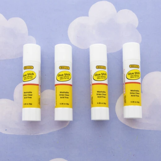 Bazic Glue Stick All Purpose 0.28 Oz (8g) one piece - Bazic - Image 5