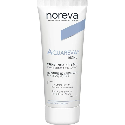 Noreva Aquareva Riche Moisturizing Cream 24h For Dry And Very Dry Skin - 40ml Noreva Aquareva Riche Moisturizing Cream 24h For Dry And Very Dry Skin - 40ml