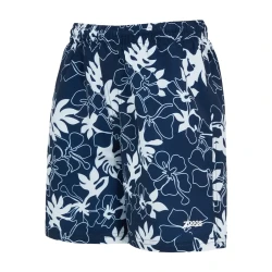 Zoggs Boys Lightweight Water Shorts 15 Inch with Back Pocket Comfortable Swim Trunks for Boys