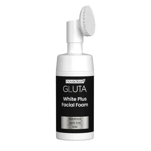 Novaclear Gluta White Plus Facial Foam with Glutathione 100ml Deep Cleansing Exfoliating Formula for Soft Smooth Skin Novaclear Gluta White Plus Facial Foam with Glutathione 100ml Deep Cleansing Exfoliating Formula for Soft Smooth Skin