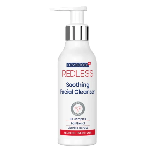 Novaclear Redless Soothing Facial Cleanser for Sensitive Skin 150ml Gentle Cleansing Formula - Novaclear - Image 2