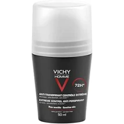 Vichy Homme 72-Hour Anti-Perspirant Deodorant, 50 ml