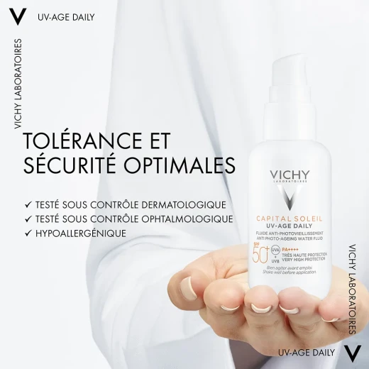فيشي كابيتال سوليال UV - واقي شمس مضاد للتقدم في السن SPF50+ - فيتشي - Image 2