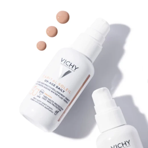 Vichy Capital Soleil Uv-age Daily Spf50+ Light Tint 40ml - Vichy - Image 3