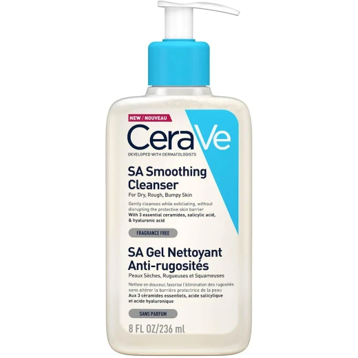 CeraVe SA Smoothing Cleanser for normal, dry and rough skin 236ml CeraVe SA Smoothing Cleanser for normal, dry and rough skin 236ml