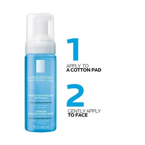 La Roche Micellar Foaming Water Cleanser 150ml - La Roche Posay - Image 5