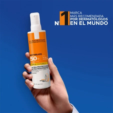 يوفر بخاخ أنثيليوس إنفيزيبل من لا روش بوزيه SPF50+  واسعًا للغاية من الحماية - لاروش بوسيه - Image 4