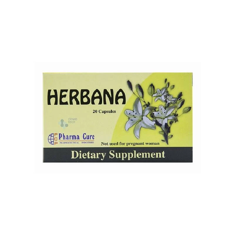Herbana capsule, 20 pieces - HERBANA