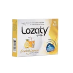 Lozaty Honey & Lemon Lozenges, 24 Pieces - lozaty