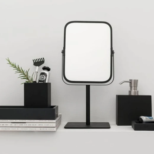Aquanova Moon 2X Magnifying Mirror - Black - Aquanova - Image 2