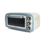 Ariete Vintage 18L Electric Oven in Blue: Bake, Roast & Pizza! 60-Minute Timer for Easy Cooking. Compact Countertop Oven for Baking, Roasting & More. Perfect for Kitchens! - Ariete