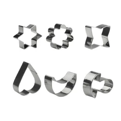 Ibili Set of 6 Cookie Cutters