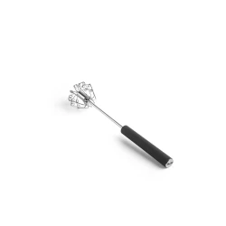 Ibili 30cm Hand Push Whisk - Black