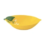 Easy Life Fleurs et Citrons 22x16cm Bowl - Yellow - Easy Life