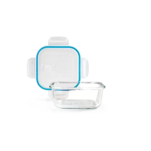 حافظة طعام زجاج 800 مل من Ibili Air-Vent - أزرق - ابيلي - Image 2