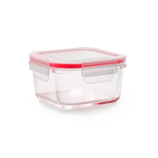 Ibili Lunch-Away 750ml Glass Food Container - Red - Ibili - Image 3