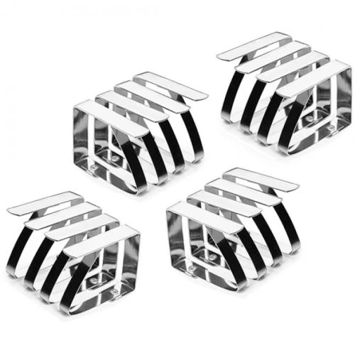 Ibili Set of 4 Steel Tablecloth Clips