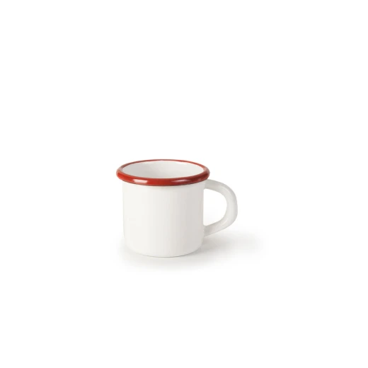 Ibili Vintage Bordeaux 7cm Cup - White & Red Ibili Vintage Bordeaux 7cm Cup - White & Red