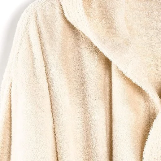 Caleffi Minorca S Bathrobe - Cream - caleffi - Image 4