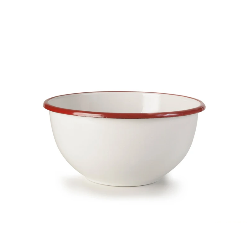 Ibili Vintage Bordeaux 12cm Bowl - White & Red - Ibili