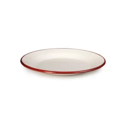 Ibili Vintage Bordeaux 24cm Dish - White & Red