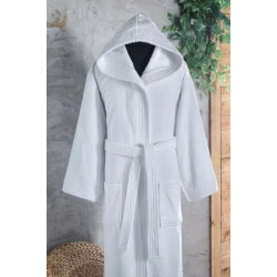 روب استحمام مقاس 5XL من Arconate - أبيض