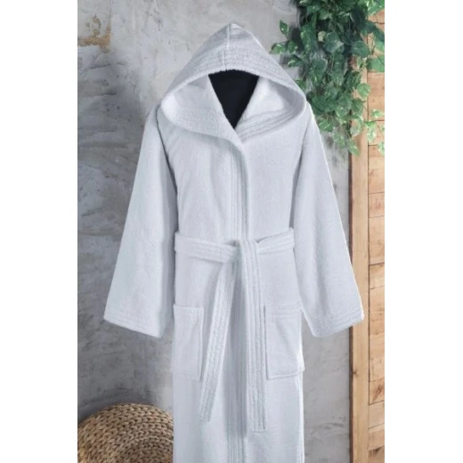 روب استحمام مقاس 5XL من Arconate - أبيض روب استحمام مقاس 5XL من Arconate - أبيض