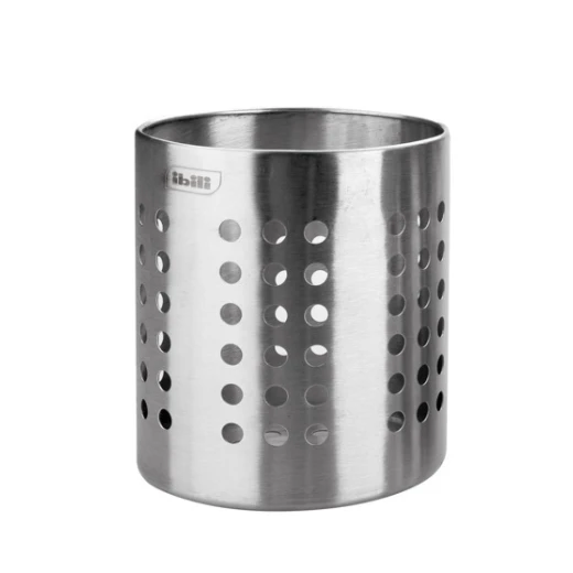Ibili Premier Steel 10x12cm Utensil Holder Ibili Premier Steel 10x12cm Utensil Holder