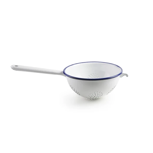 Ibili Vintage Blanca 18cm Collander - White & Blue Ibili Vintage Blanca 18cm Collander - White & Blue