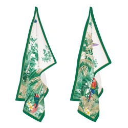 Easy Life Exotic Heaven 2-Piece Kitchen Towel Set - Multicolored