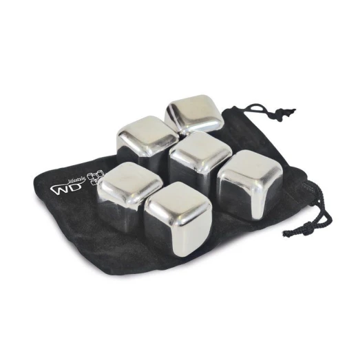 Easy Life 6-Piece Reusable 2.7cm Steel Drink Cooler Set - Steel - Easy Life - Image 3