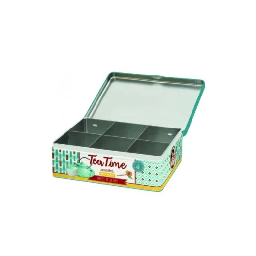 Easy Life Tea Time 6-Compartment Tea Box - Multicolored - Easy Life - Image 2