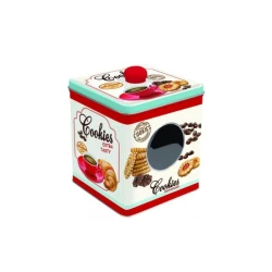 علبة حلويات 13*14.5 سم من Easy Life Cookies Extra Tasty - ألوان متعددة
