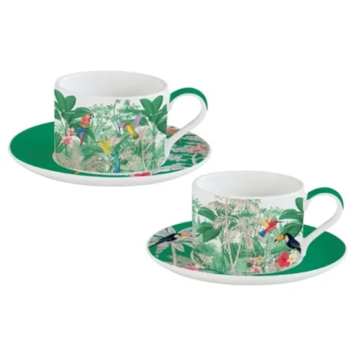 Easy Life Exotic Heaven 240ml 4-Piece Teacups Set in Box - Multicolored - Easy Life - Image 3